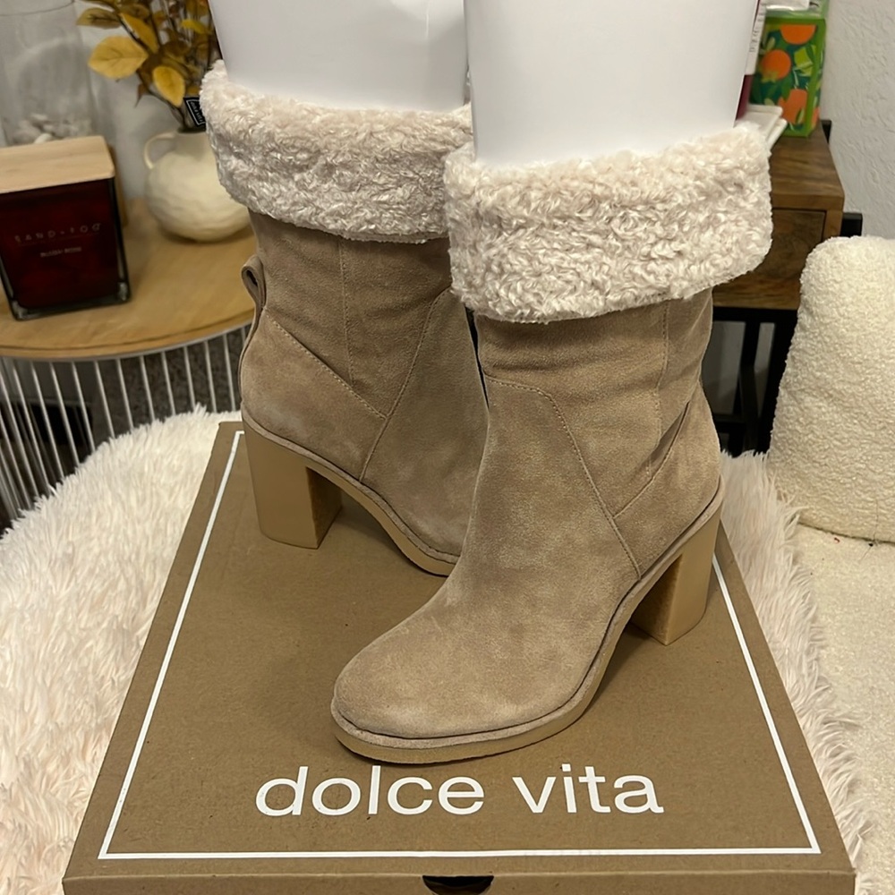 COPY - Dolce Vita Caddie Plush Booties